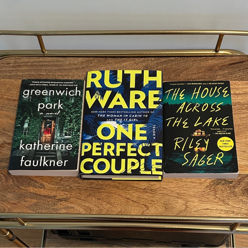Set of Three Suspense Novels